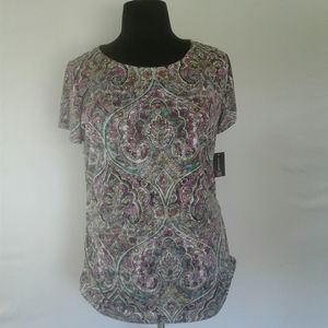 I-N-C International Concepts paisley top